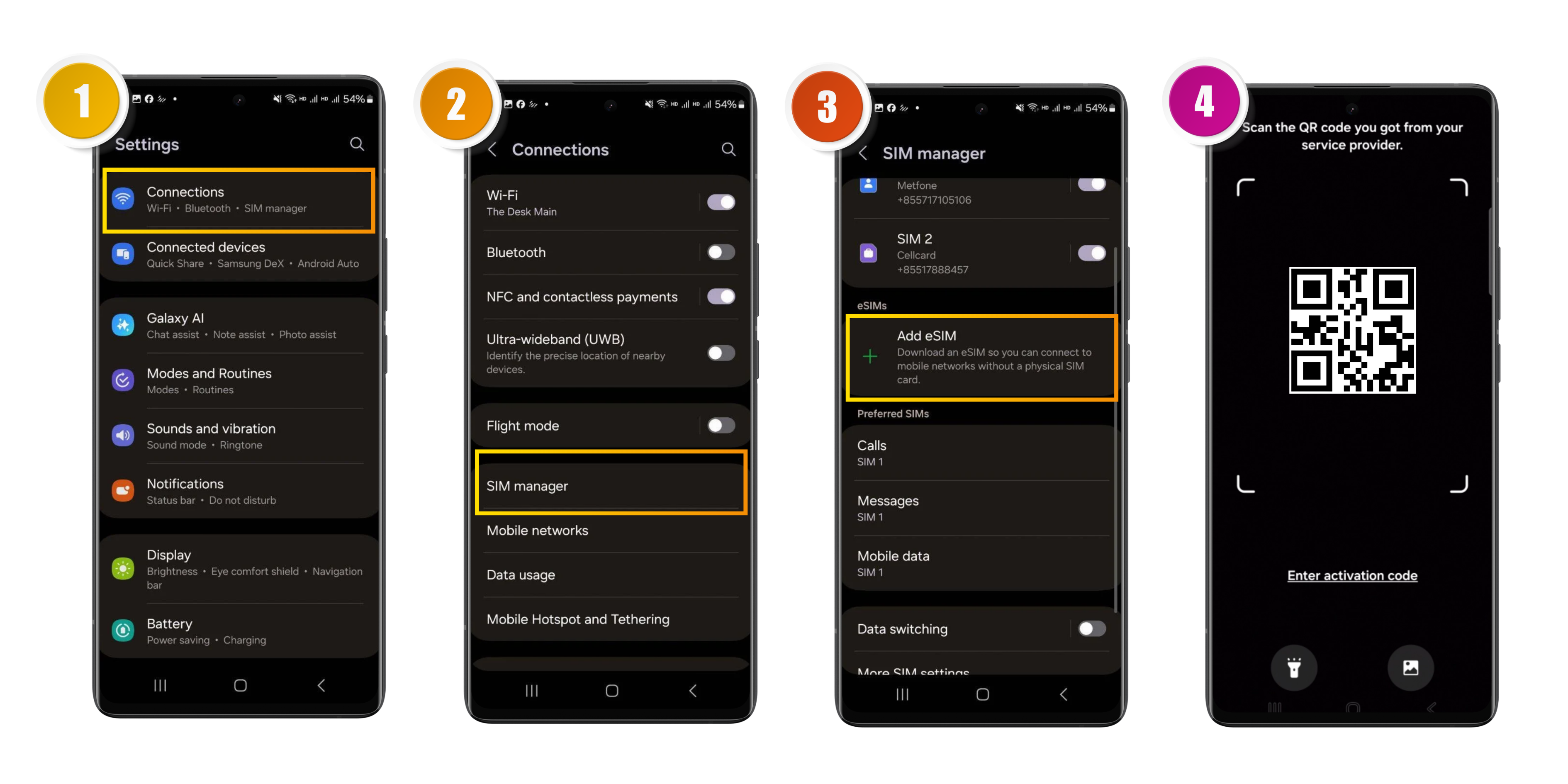 Android setup step 1
