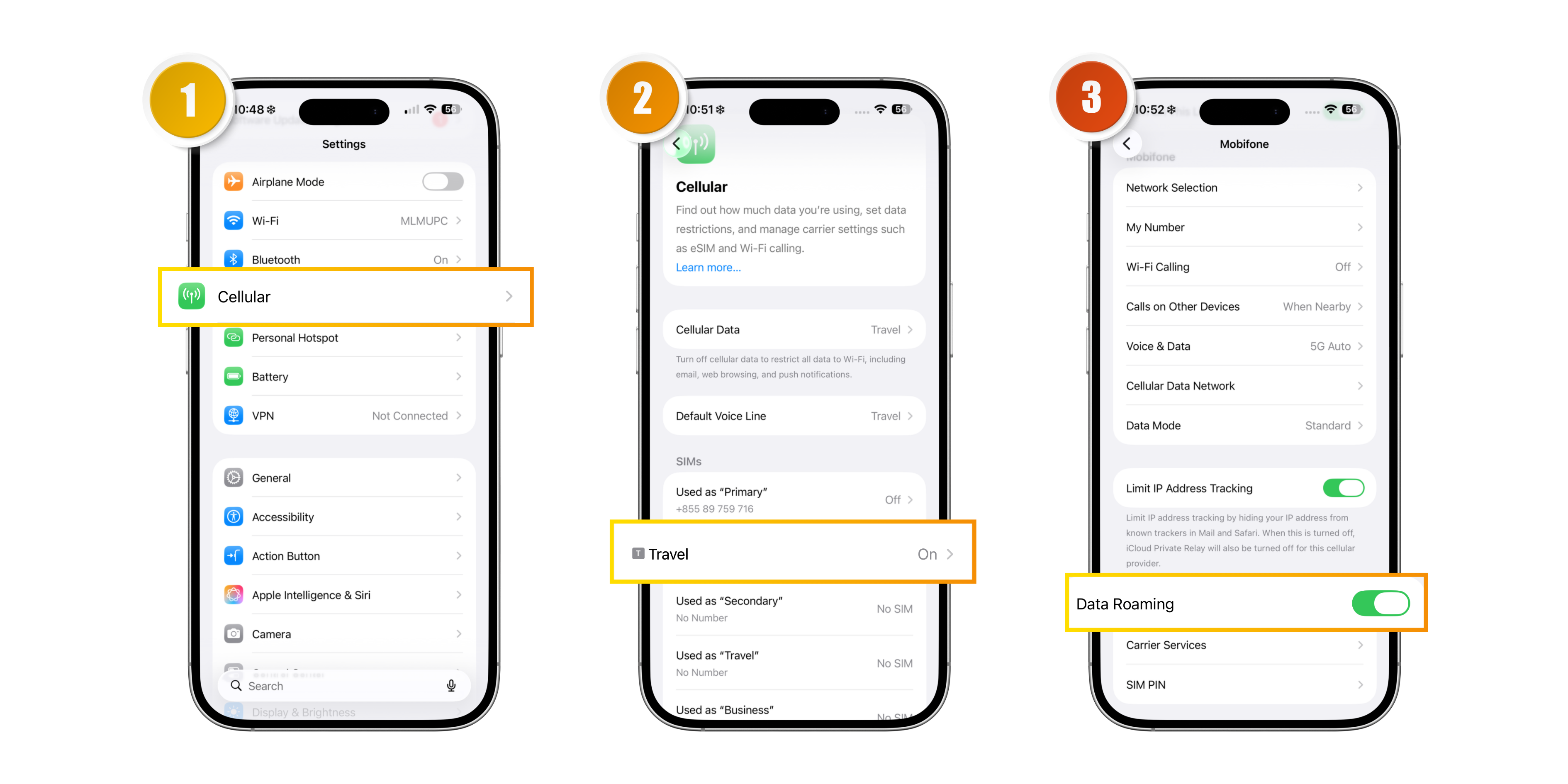 iOS setup step 1